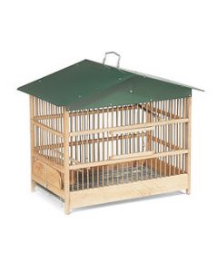 GABBIA IN LEGNO PER MERLI